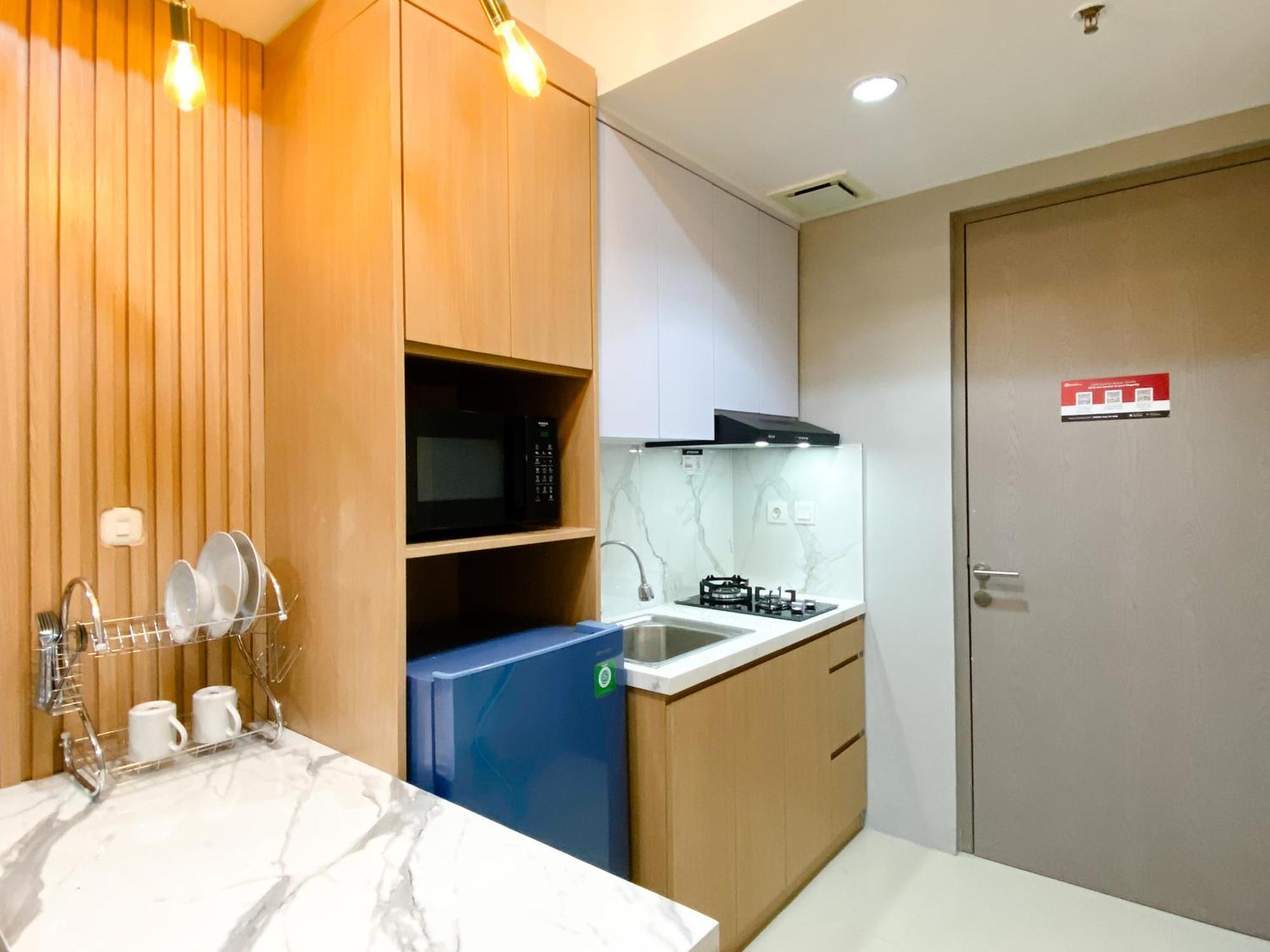 Homey And Minimalist 1Br Vasanta Innopark Apartment By Travelio Cikarang Buitenkant foto